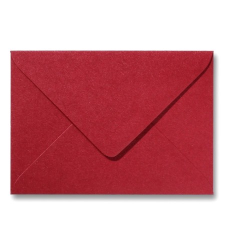 Envelop - Roma - 15,6 x 22 cm - 50 stuks - Metallic Rood