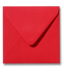 Envelop Roma 12 x 12 cm - 50 stuks - Donkeroranje
