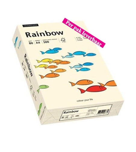 Rainbow - Ivoorwit/Creme - 03 - A4 - 160 g/m2 - 250 vel