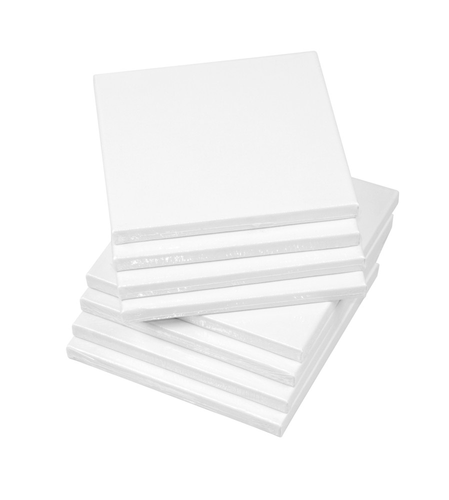 Schildersdoek Frame - 30x30 cm - DS 5 Stuks