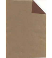 CrownBoard Kraft - Dubbelzijdig - Wit/Kraft - 285 GM - A5 + Ril