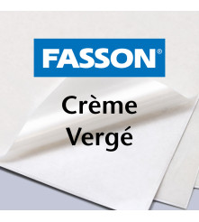 Fasson Crème Vergé  - 50x70 - bedrukt  FSC - 125 vel