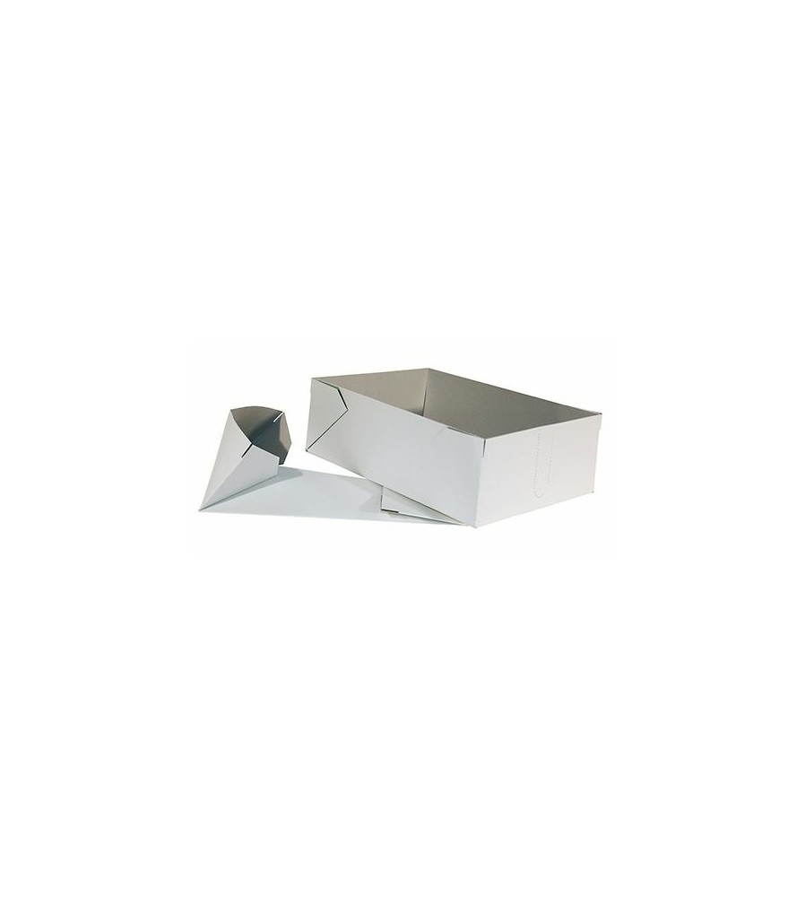 Paraatdoos, A5 format, wit, bodem + deksel -  220mm x 155mm x 50mm - 100 stuks