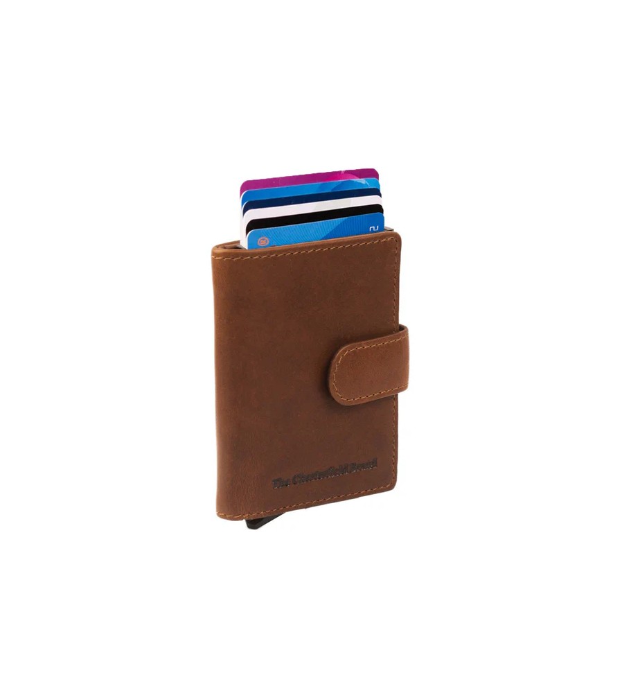 Leren Pasjeshouder - Bruin