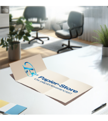 Creme -  A4 - Enkele vouw - 120 GM