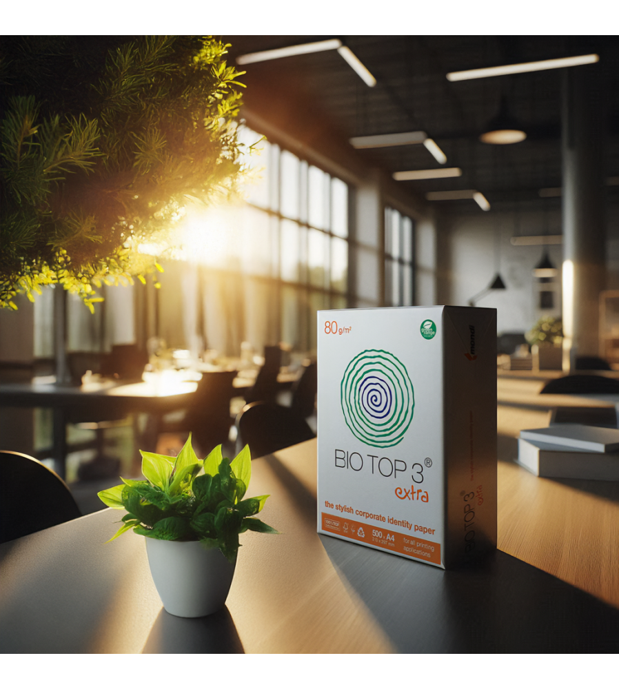 Biotop papier - 300 G/M2 - A4 -  Drieluik  - 125 vel
