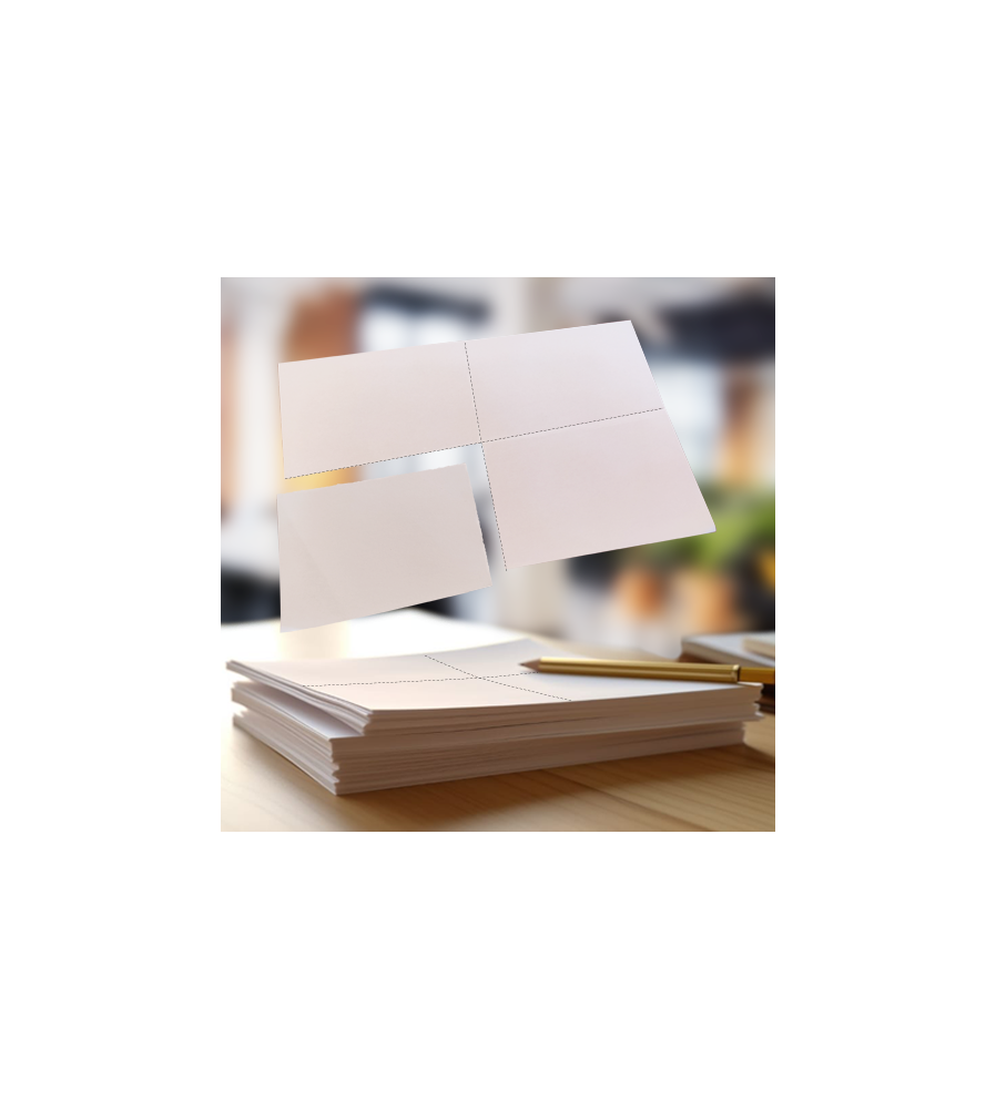 Wit - 200 GM - A4 (4xA6) - 125 vel - Perforatie