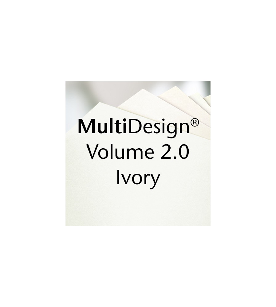 MultiDesign Volume 2.0 Ivory - 90 GM - A4 Breedlopend - 250 vel