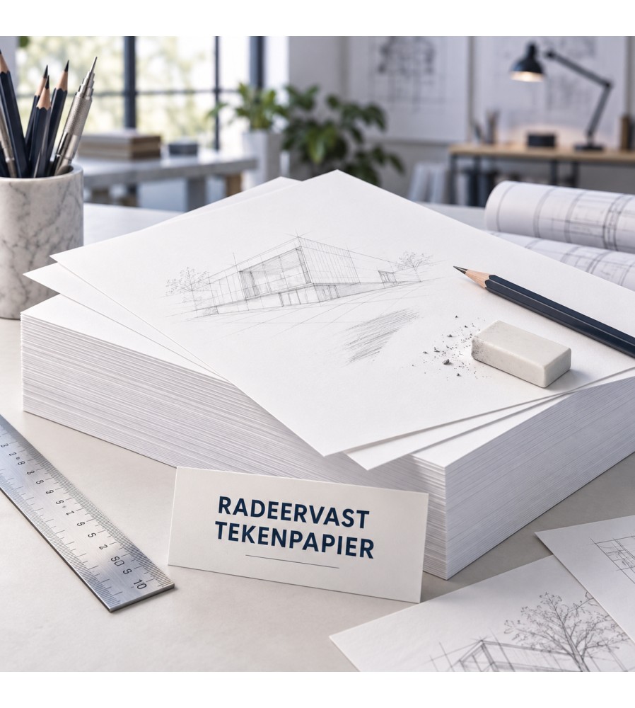 Radeervast Tekenpapier - 160 G/M2 - A6 - 4000 vel