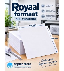 Royaal 50 x 65- 80 G/M2 - 500 vel