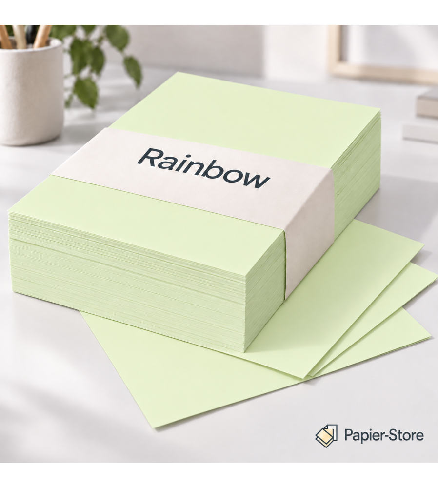 Rainbow  - Lichtgroen - 72 - A2 - 594x420 - 120 g/m2 - 250 vel