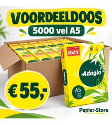 Voordeeldoos - Creme - 80 GM - A5 - 5000 vel