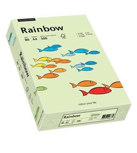 Rainbow  - Lichtgroen - 72 - A4 - 120 g/m2 - 250 vel