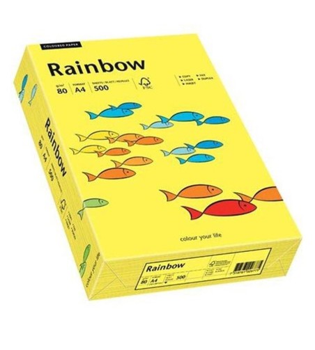 Rainbow - Middengeel - 14 - A4 - 160 g/m2 - 250 vel