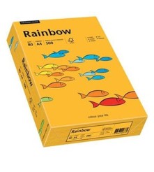 Rainbow  - Middeloranje - 22 - A4 - 80 g/m2 - 500 vel