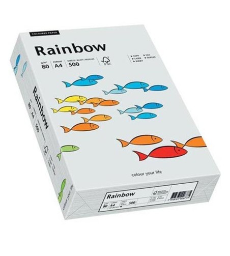 Rainbow  - Lichtgrijs - 93 - A4 - 120 g/m2 - 250 vel