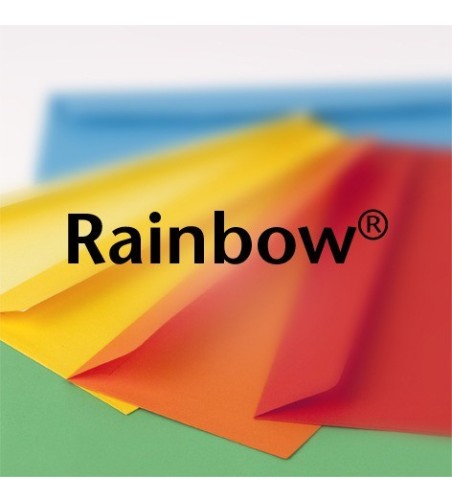 Rainbow gekleurde eveloppen