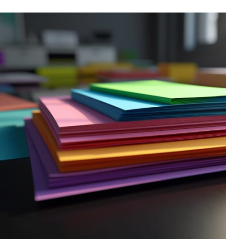 Gekleurd papier